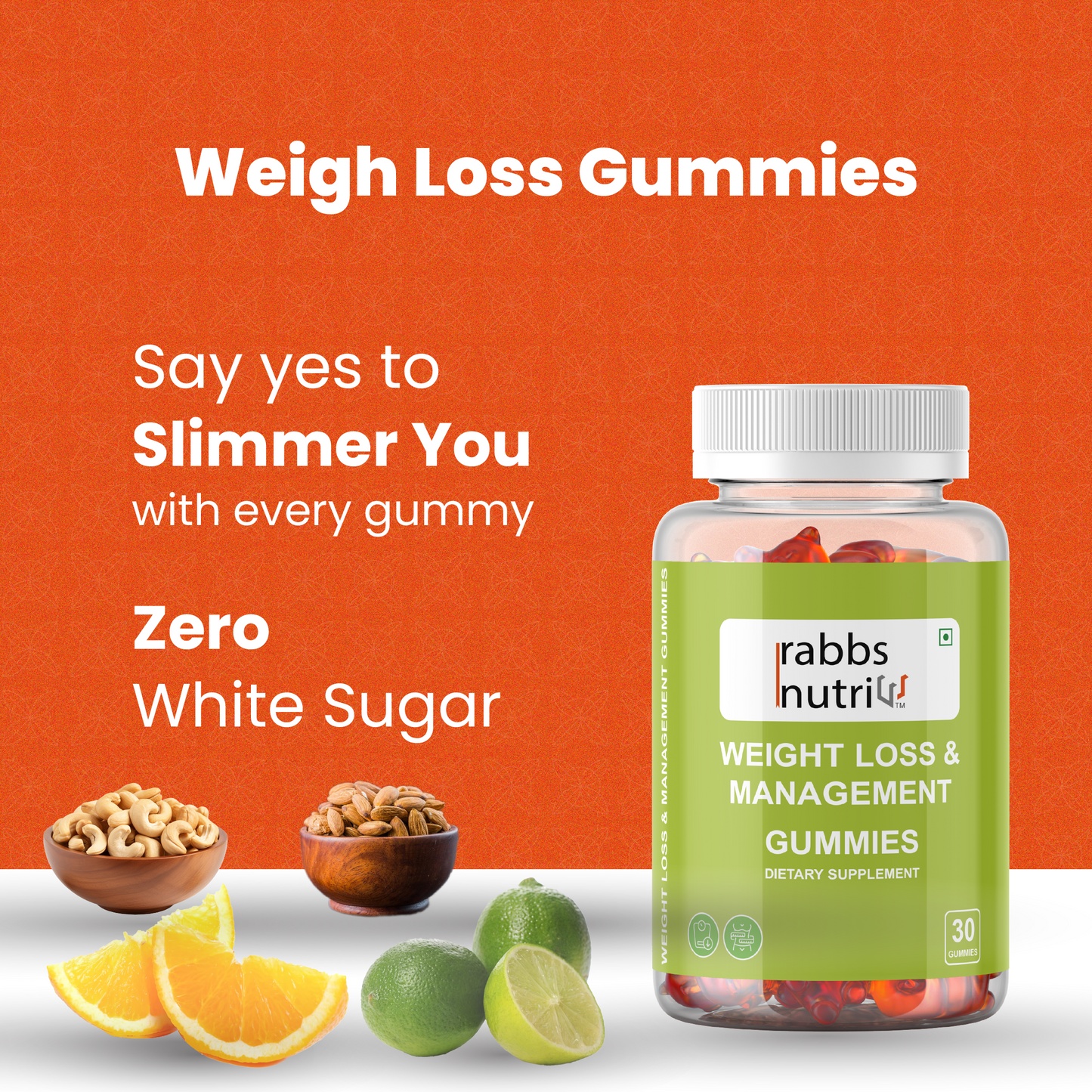 Gummies for Weight Loss | 30 Gummies 40% Discount | Rabbs Nutri | COD avaialble