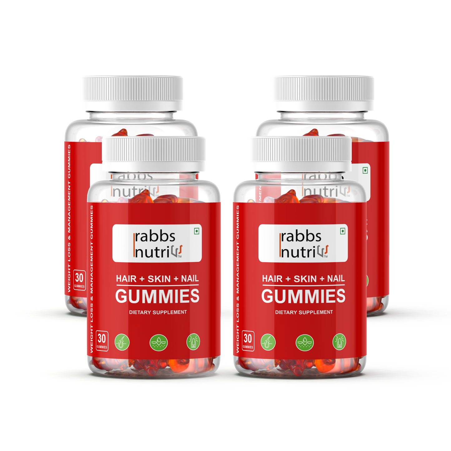 7.Rabbs Nutri (Hair Skin Nail Gummies)