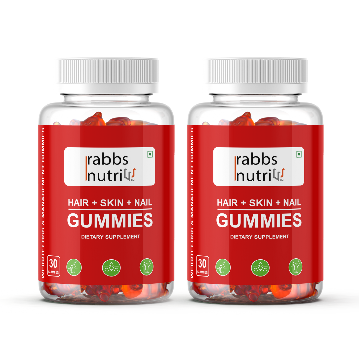7.Rabbs Nutri (Hair Skin Nail Gummies)