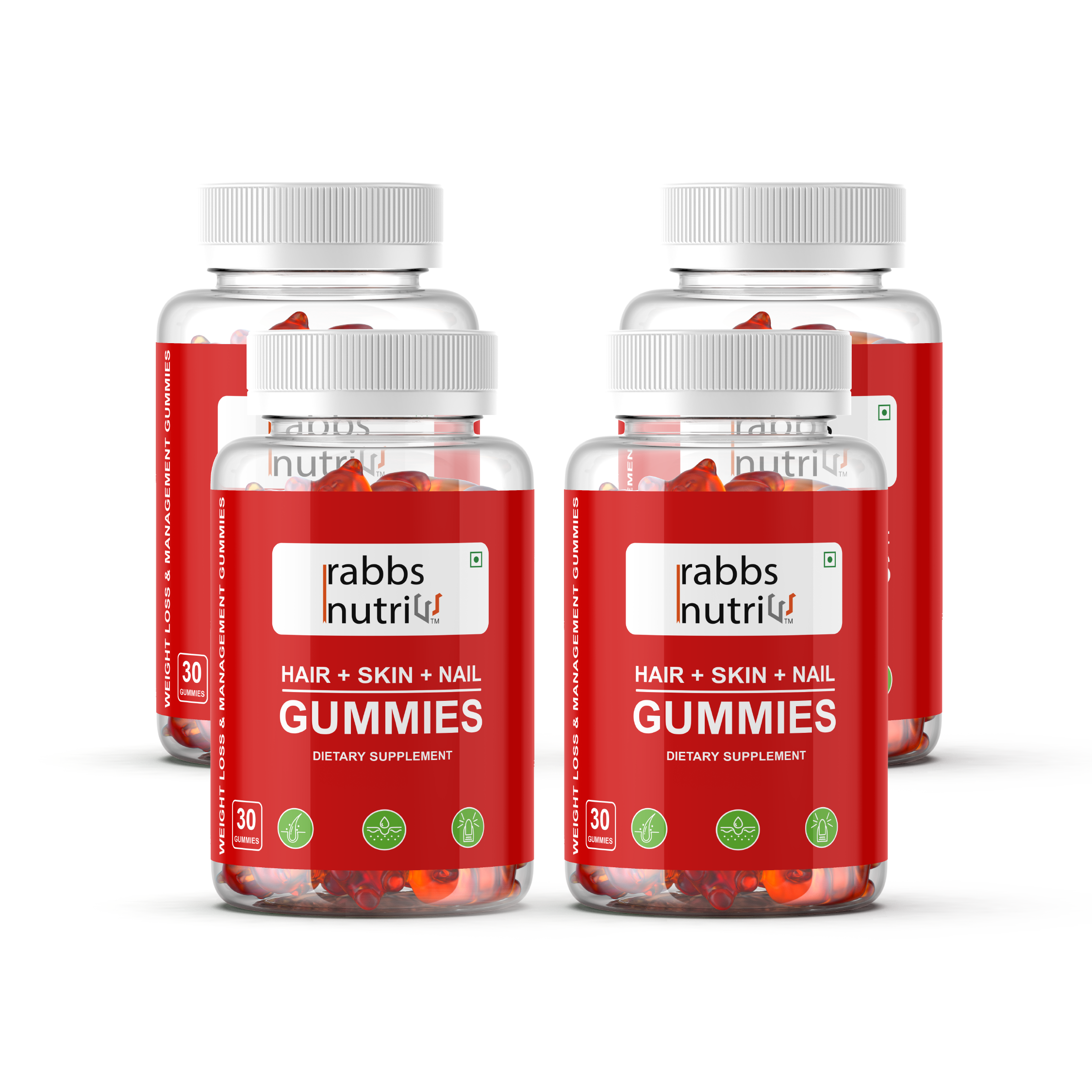 Rabbs Nutri (Hair Skin Nail Gummies)