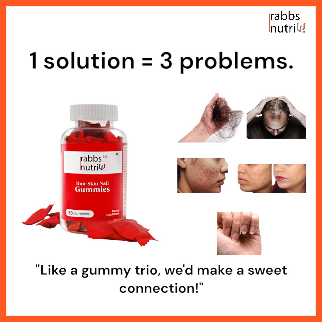 Rabbs Nutri (Hair Skin Nail Gummies)
